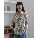 柄シャツ ボタニカル柄 イチョウ柄 | Decorative  | 詳細画像7 