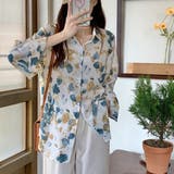 柄シャツ ボタニカル柄 イチョウ柄 | Decorative  | 詳細画像8 