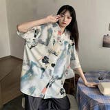 柄シャツ ペールカラー ペイント | Decorative | 詳細画像4