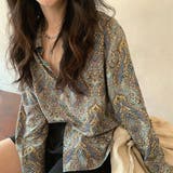 柄シャツ アラベスク模様 ダマスク柄 | Decorative  | 詳細画像1 