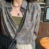 柄シャツ アラベスク模様 ダマスク柄 | Decorative  | 詳細画像5 