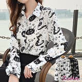 柄シャツ ネコ柄 星柄 | Decorative | 詳細画像1