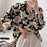 柄シャツ フラワー柄 長袖シャツ | Decorative | 詳細画像1