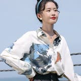 柄シャツ アースカラー アート | Decorative | 詳細画像8