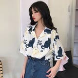 柄シャツ 猫 キャット | Decorative  | 詳細画像4 