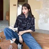 柄シャツ フェイス 顔 | Decorative  | 詳細画像7 