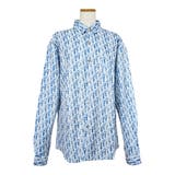 柄シャツ ロゴ デニム風 | Decorative  | 詳細画像3 