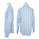 柄シャツ ロゴ デニム風 | Decorative  | 詳細画像4 