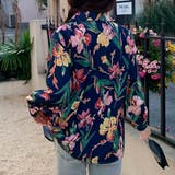 柄シャツ 花柄 ネイビー | Decorative  | 詳細画像4 