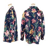 柄シャツ 花柄 ネイビー | Decorative  | 詳細画像6 