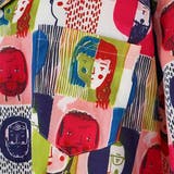 柄シャツ 顔柄 フェイス柄 | Decorative  | 詳細画像5 