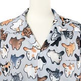 柄シャツ 猫柄 キャット柄 | Decorative  | 詳細画像5 