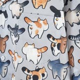 柄シャツ 猫柄 キャット柄 | Decorative  | 詳細画像6 