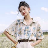 柄シャツ ぼかし柄 抽象柄 | Decorative | 詳細画像2