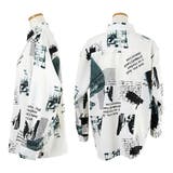 柄シャツ 英字柄 メッセージプリント | Decorative  | 詳細画像6 