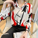 柄シャツ 幾何柄 ジオメトリック | Decorative | 詳細画像5