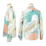 柄シャツ マーブル柄 大理石柄 | Decorative  | 詳細画像7 