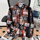 柄シャツ 街並み柄 ヴィンテージ | Decorative  | 詳細画像2 
