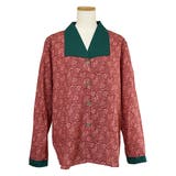 柄シャツ バイカラー スクエア襟 | Decorative | 詳細画像4