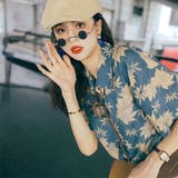 柄シャツ メープル柄 楓柄 | Decorative  | 詳細画像3 