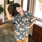 柄シャツ メープル柄 楓柄 | Decorative  | 詳細画像4 