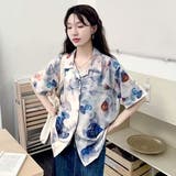 柄シャツ 抽象柄 ぼかし柄 | Decorative | 詳細画像2