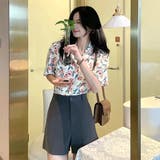 柄シャツ バラ柄 ローズ柄 | Decorative | 詳細画像3
