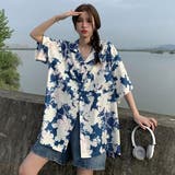 柄シャツ 花柄 ボタニカル柄 | Decorative | 詳細画像2