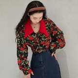 柄シャツ 花柄 ローズ柄 | Decorative | 詳細画像1