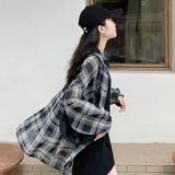 柄シャツ チェック シアー | Decorative  | 詳細画像2 