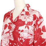 柄シャツ ハイビスカス柄 オープンカラー | Decorative  | 詳細画像9 