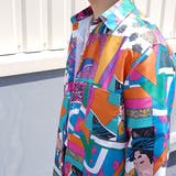 柄シャツ 歌舞伎テイスト 和柄ミックス | Decorative  | 詳細画像4 