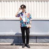 柄シャツ 歌舞伎テイスト 和柄ミックス | Decorative  | 詳細画像5 