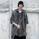柄シャツ レオパード柄 グレー | Decorative | 詳細画像5