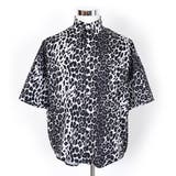 柄シャツ レオパード柄 グレー | Decorative | 詳細画像2