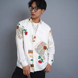 柄シャツ バラ コラージュ | Decorative  | 詳細画像6 