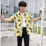 柄シャツ パイナップル柄 イエロー | Decorative  | 詳細画像3 