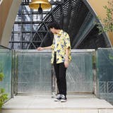 柄シャツ パイナップル柄 イエロー | Decorative  | 詳細画像5 