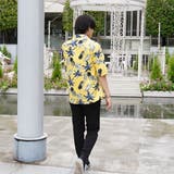 柄シャツ パイナップル柄 イエロー | Decorative  | 詳細画像7 