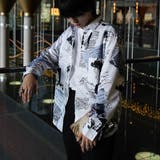 柄シャツ アルファベット レタリング柄 | Decorative  | 詳細画像1 