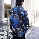 柄シャツ アルファベット レタリング柄 | Decorative  | 詳細画像9 