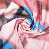 柄シャツ ピンクローズ ブルーテキスト | Decorative | 詳細画像10