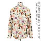 柄シャツ ネコ柄 長袖 | Decorative  | 詳細画像9 