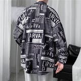 柄シャツ テキストデザイン 長袖 | Decorative  | 詳細画像5 
