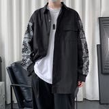 柄シャツ バンダナ柄 袖プリント | Decorative | 詳細画像6