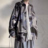 柄シャツ 幾何柄 グラフィック | Decorative  | 詳細画像1 