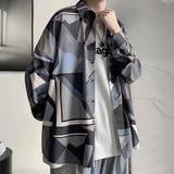 柄シャツ 幾何柄 グラフィック | Decorative  | 詳細画像3 