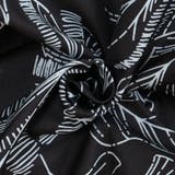 柄シャツ ボタニカル柄 モノトーン配色 | Decorative | 詳細画像13