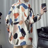 柄シャツ レトロカラー ペイント | Decorative  | 詳細画像4 