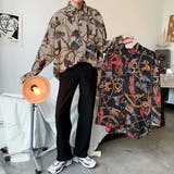 柄シャツ チェーンベルト柄 長袖 | Decorative | 詳細画像2